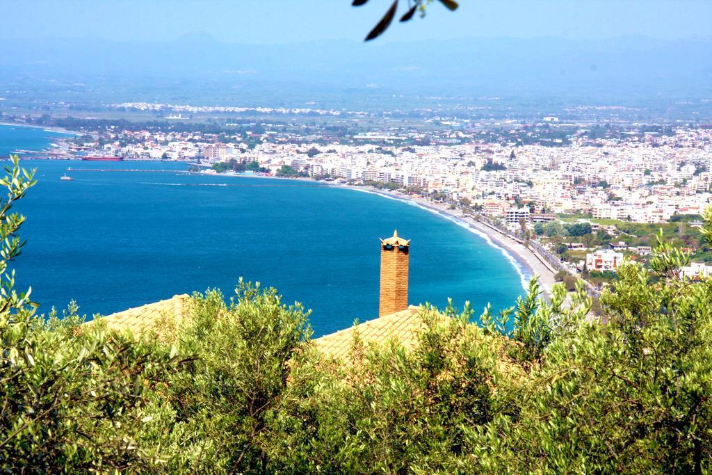 Вілла Sea And Mountain View Каламата Екстер'єр фото